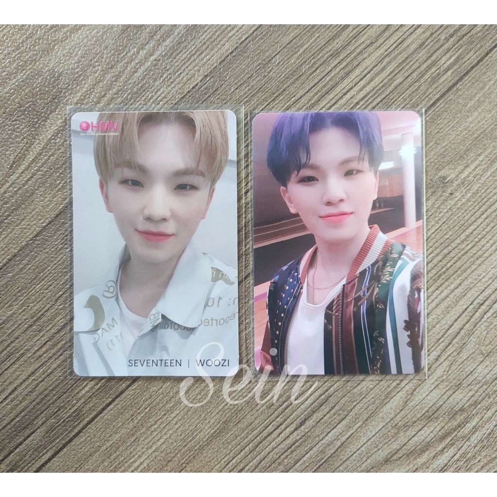 PC Photocard Woozi Set Benefit Interpark Yes24 HMV Special Album Semicolon Semcol Seventeen