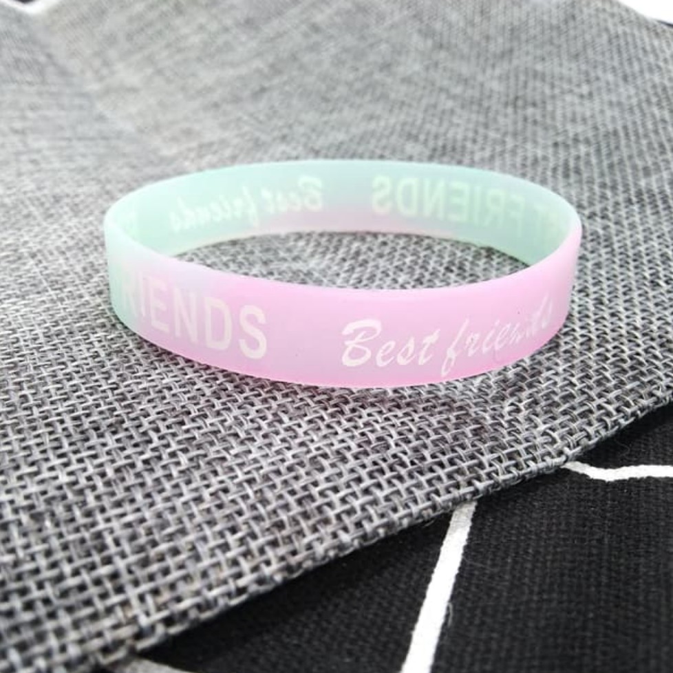 COD GELANG TANGAN KARET BESTFRIENDS ELASTIS RAINBOW