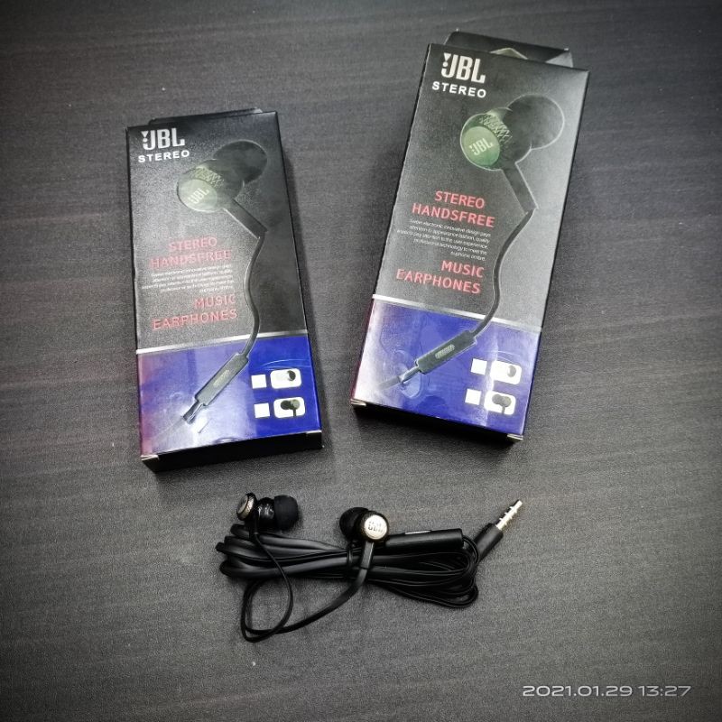 HEADSET JBL QP001 + MIC EXTRA BASS STEREO HF JBL SUARA BAGUS MANTAP BETUL