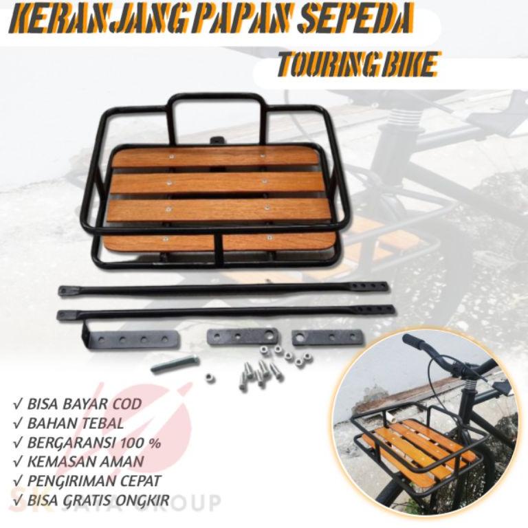 KLU.25Au22ј ‑ AKSESORIS KERANJANG SEPEDA KRANJANG RAK RACK FRONTRAK FRONTRACK SEPEDA SEPEDAH FIXIE F