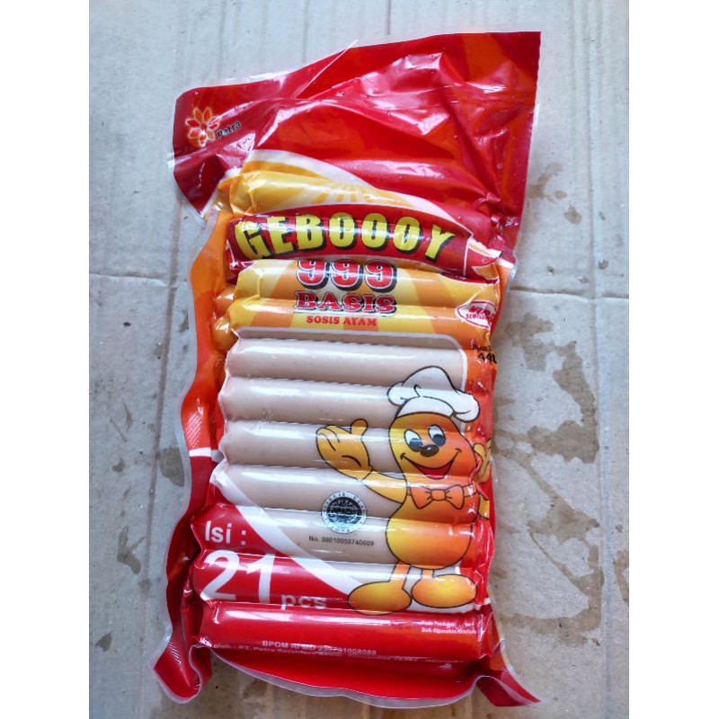 

Sosis Gebooy 999 Basis 21 pcs