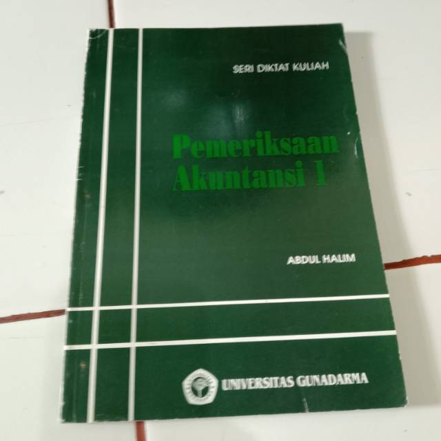

PEMERIKSAAN AKUNTANSI 1 - Penerbit Gunadarma