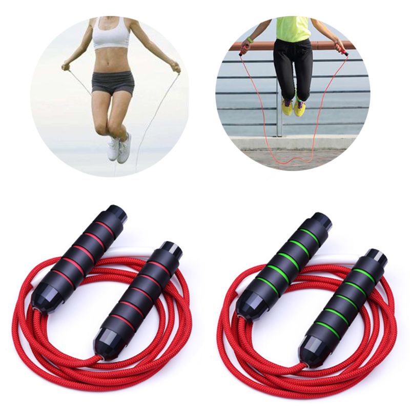 Sun Adjustable Speed Jump Rope Crossfit Profesional Pria Wanita Gym Skipping Rope Muscle Tinju Training Fitness Equipmen