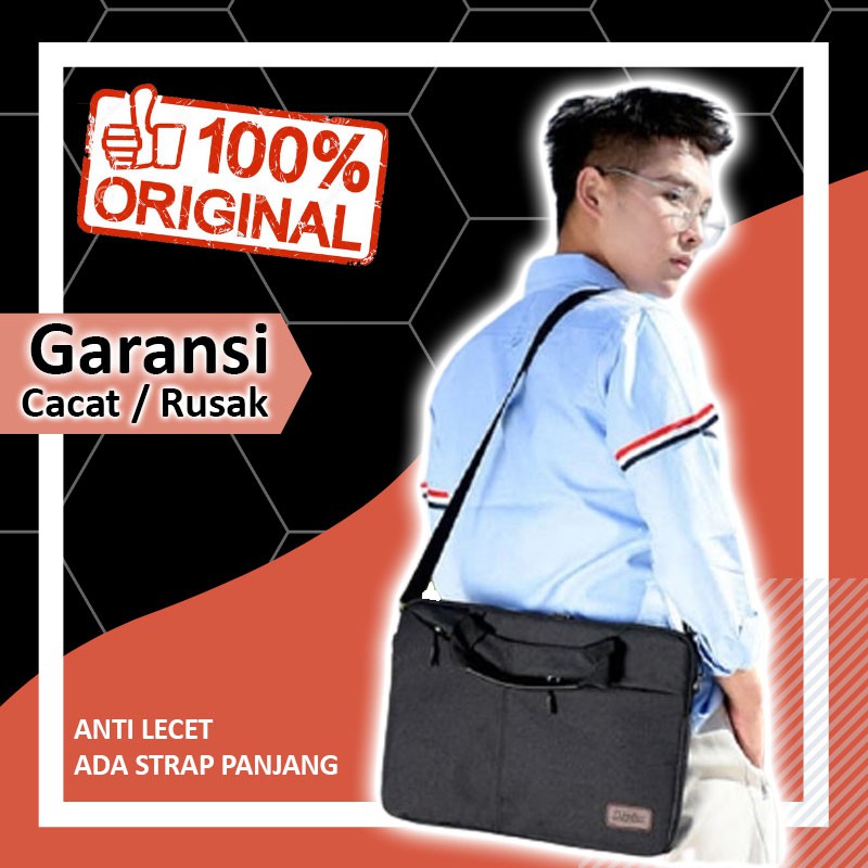 TAS LAPTOP JINJING SELEMPANG PRIA WANITA UNTUK UKURAN 14 INCH TIPIS YANG MURAH UNIK IMPORT IMPOR D18