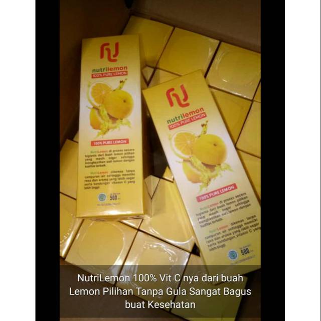 

NUTRILEMON asli air lemon 100%