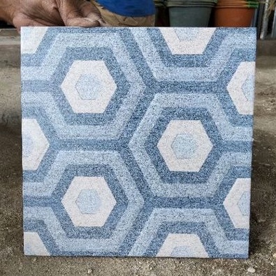 ASIA TILE 25x25 RAFA BLUE KW 1