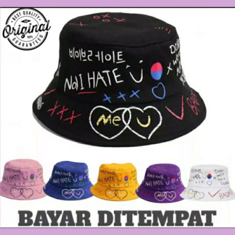 Topi Bucket Dewasa Pria Wanita