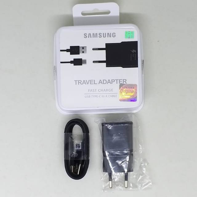 Charger Samsung Note 8, 9, S8, S9 Usb Type C Fast Charging Original Travel Adaptor Samsung Type C