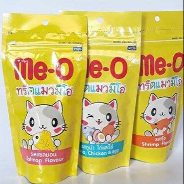 Me-o snack pakan kucing