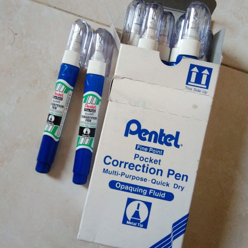 

Correction tape/tip X Penthel Fine point ZL62-W harga 1 pcs