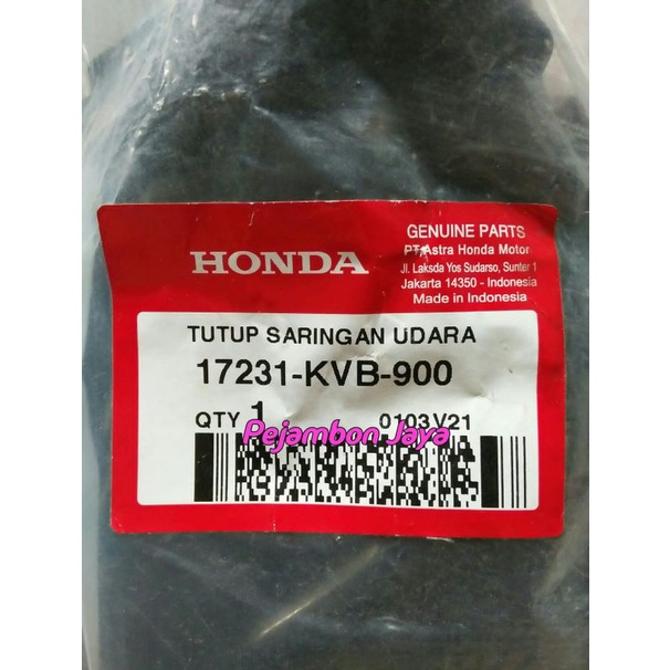 17231KVB900 TUTUP SARINGAN UDARA