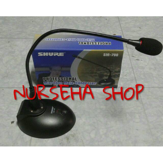 Mic Meja Mic Podium Shure SM790 kabel