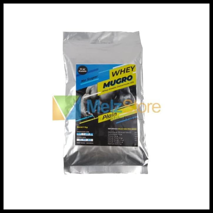 

Mugro Susu Bubuk Whey Protein Concentrate Milk Powder 1kg