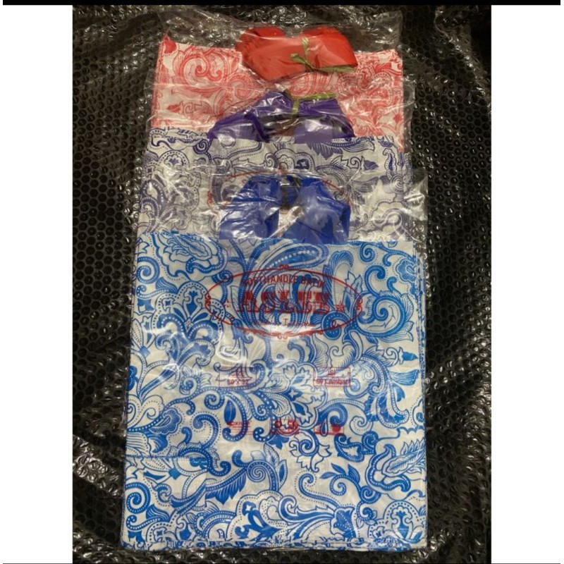 Isi 50pcs Soft Handle Batik &amp; Polos 35x38
