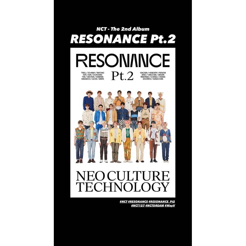 PRE ORDER ALBUM NCT RESONANCE PT2 FANSITE