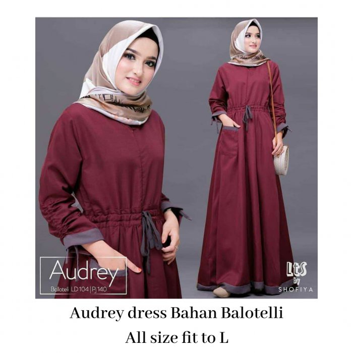 D ANATA Gamis Dress Audrey - AS-AUDREY-DRESS-IK8742