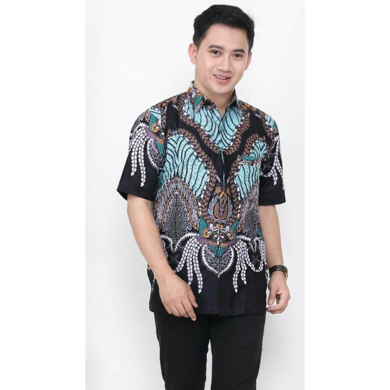 Batik Couple Keluarga sania ruffle ori ndoro jowi dnt motif maduijo-Hem