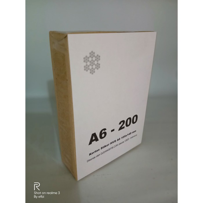 

Promo Kertas Stiker HVS A6 105x148 mm - Kemasan 200 Lembar Keren
