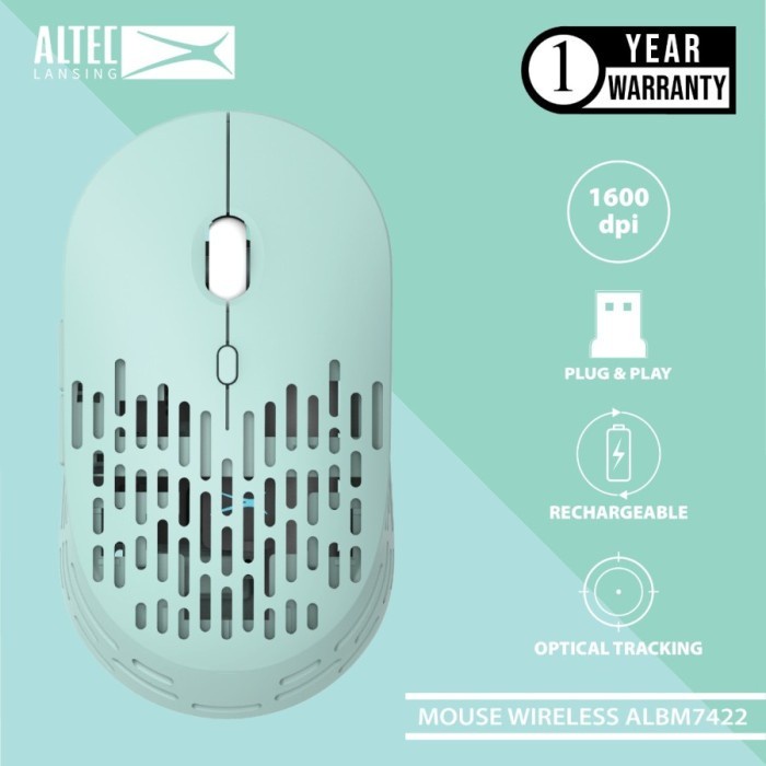 Mouse Wireless Altec Lansing ALBM7422