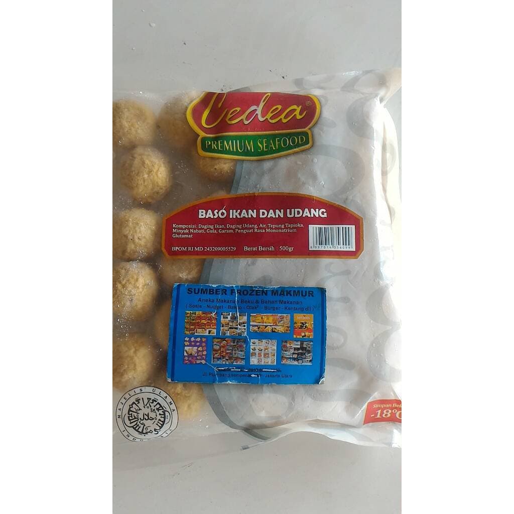 

bakso iakn udang cedea sumber frozen mkmur