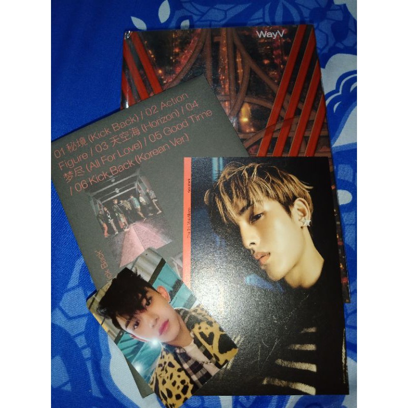 [READY] Album Only kickback hitchhiker ver+ postcard winwin