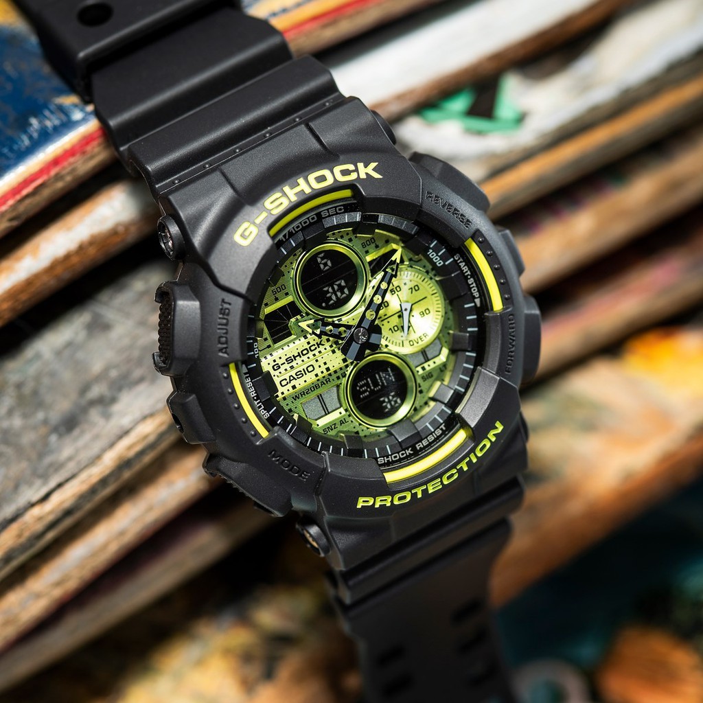 CASIO G-SHOCK GA-140DC-1A GA 140DC 1A ORIGINAL GARANSI RESMI