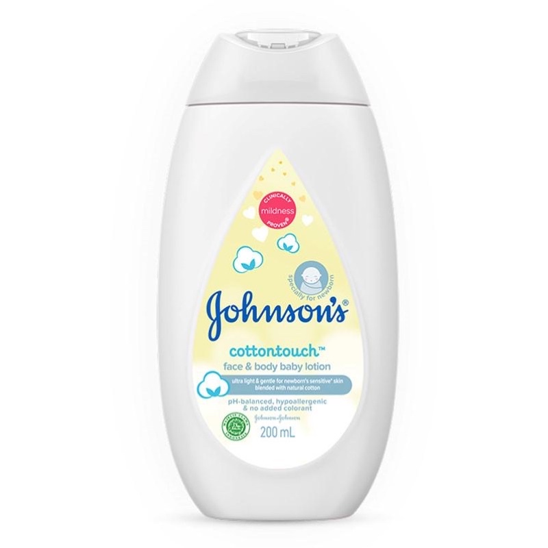 JOHNSON'S CottonTouch Baby Lotion - Losion Bayi Hand body bayi 200ml - 2 pcs