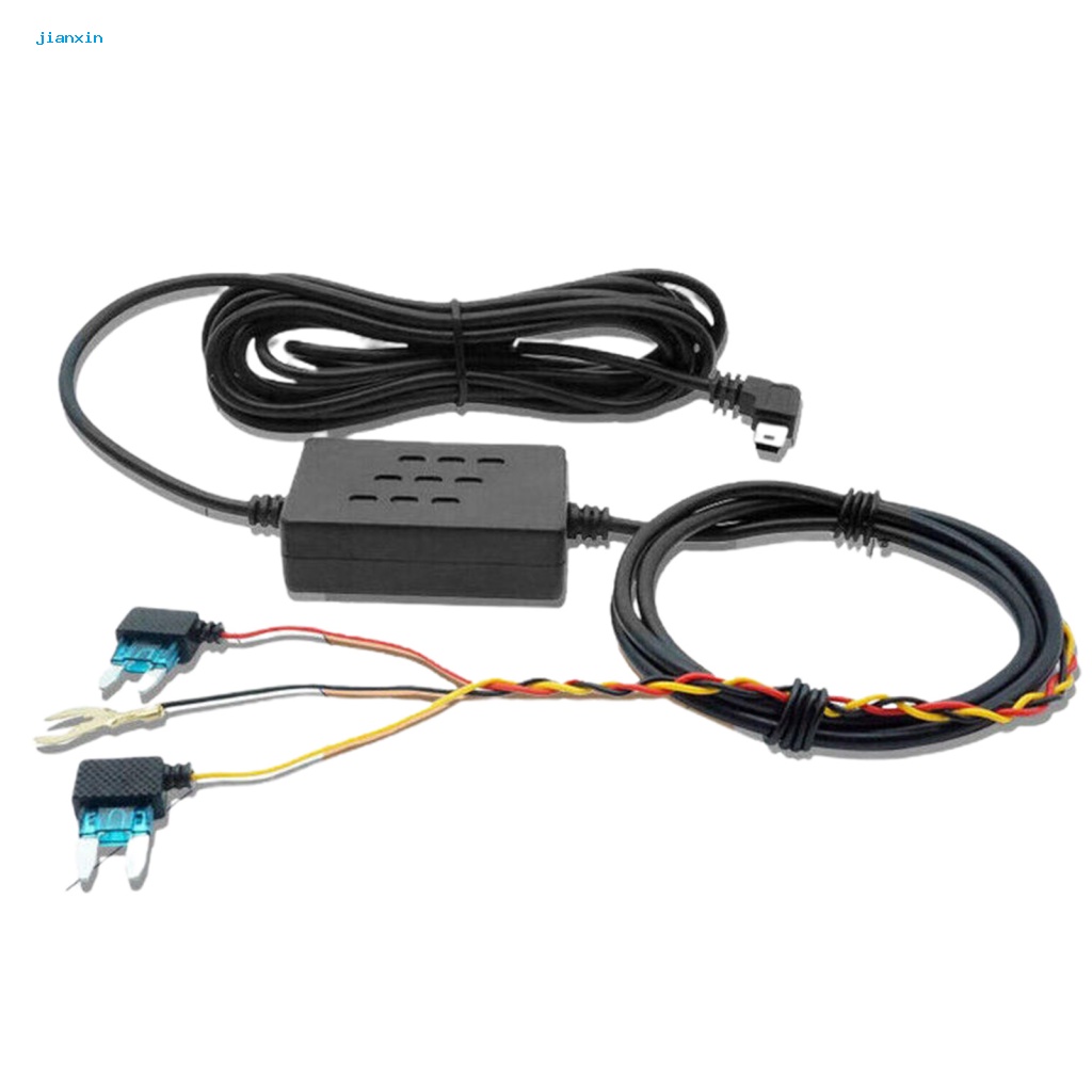 [Jianxin] Kabel Hardwire Kamera Dashboard Mobil Universal 12V / 24V Transmisi Stabil