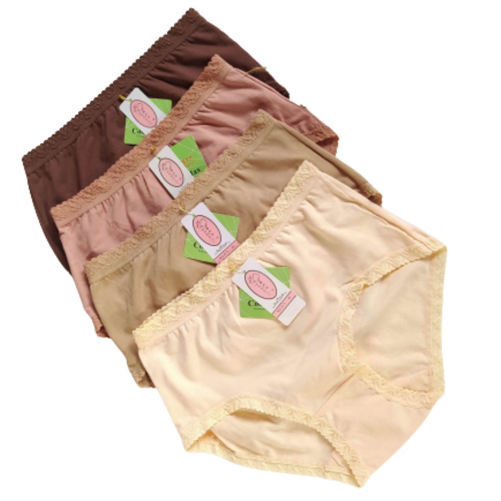 6 PCS CD COOLMAX YADAILI 613 JUMBO SIZE M-5L IMPORT CELANA DALAM WANITA JUMBO CD WANITA DEWASA