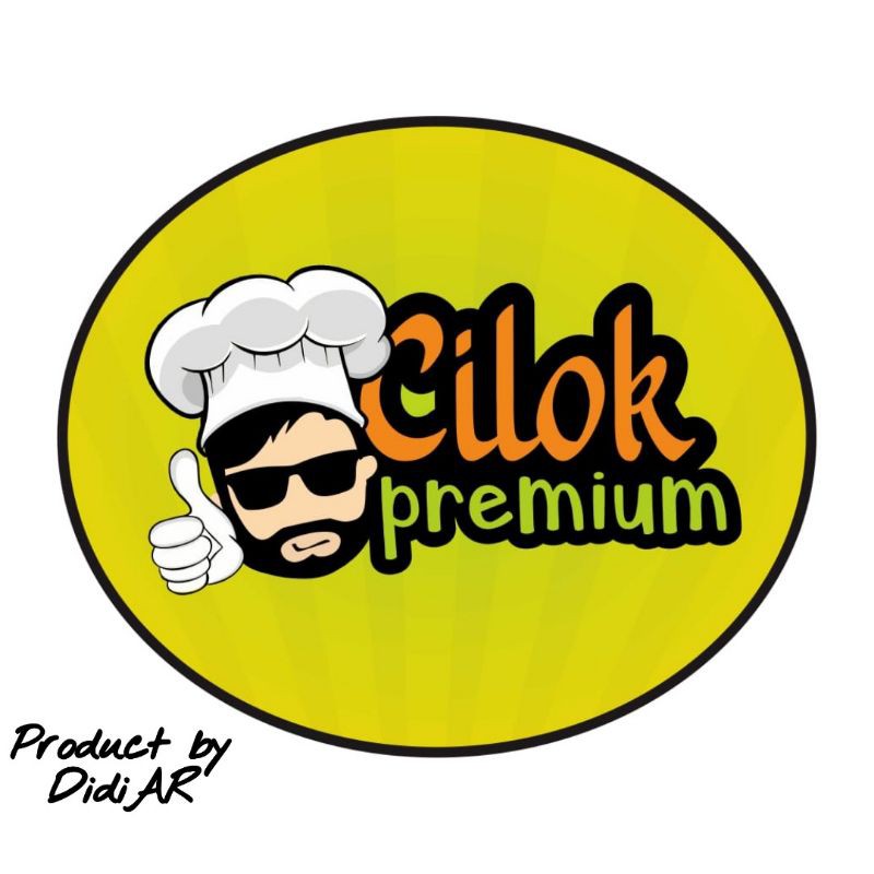 

Cilok Premium isi Daging.