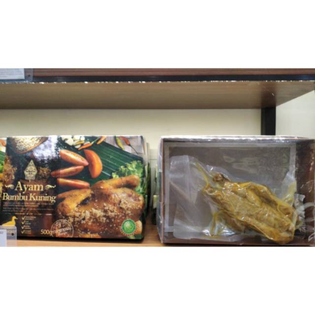 

Ayam bebek bumbu kuning 1 ekor