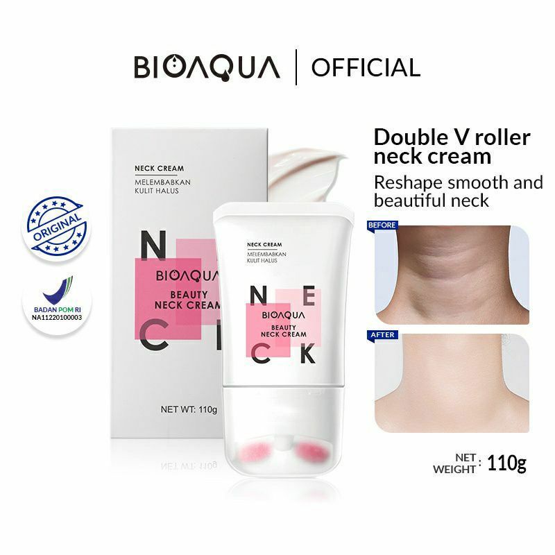 BIOAQUA BEAUTY NECK CREAM PEMUTIH LEHER 110GR [BPOM]