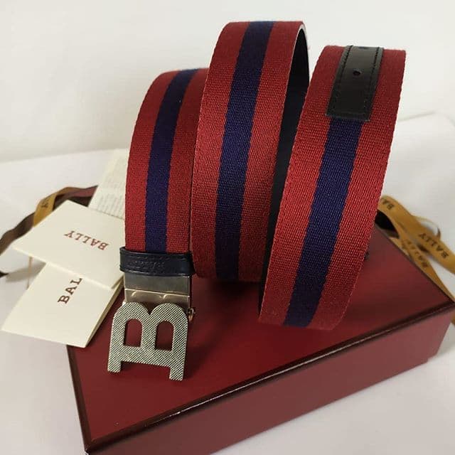 READY IKAT PINGGANG BALLY ORIGINAL - BALLY BELT B BUCKLE VC