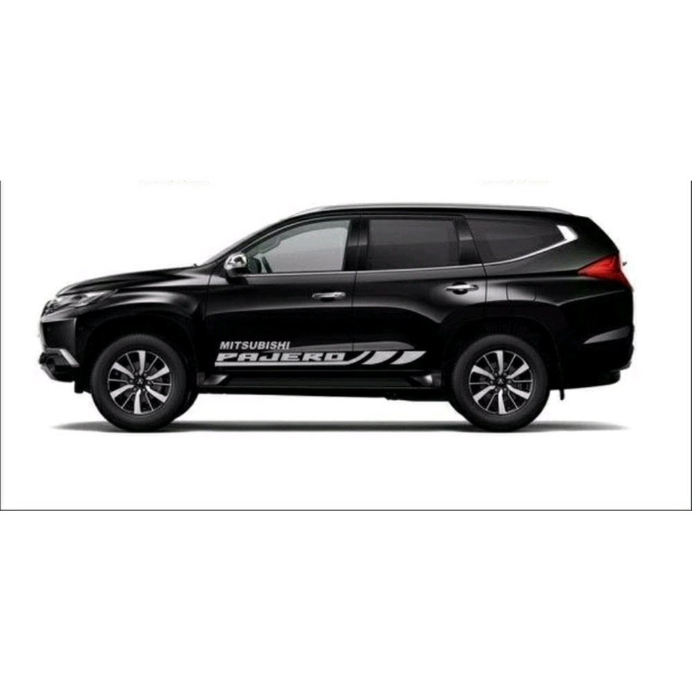 Stiker Mobil PAJERO Sport Cutting Stiker Mobil Pajero Stiker Mitsubishi Shopee Indonesia