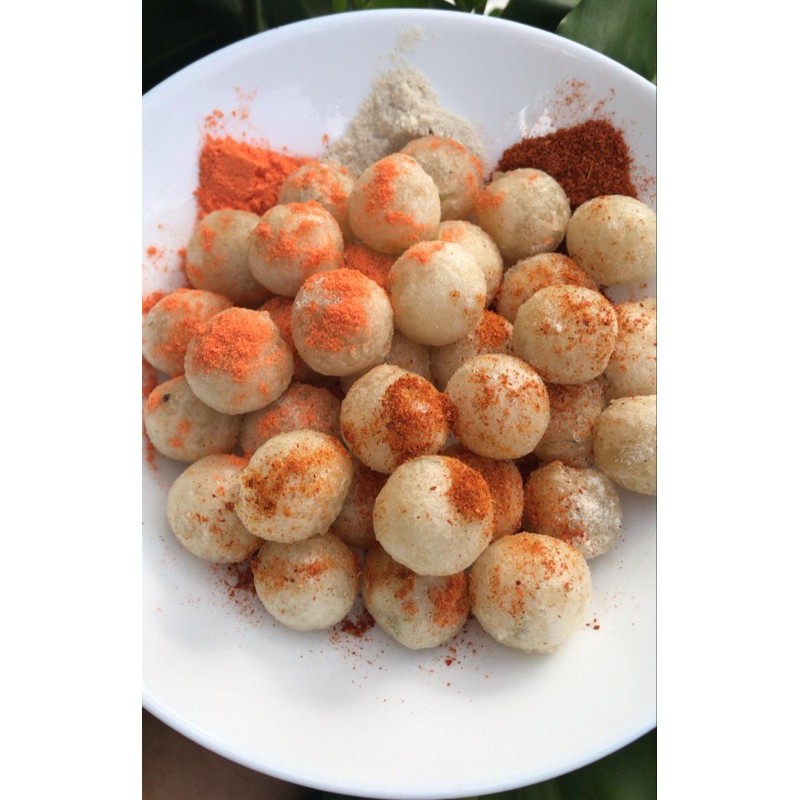 Cimol keju mozarella lumer isi 30biji lengkap dengan 3 varian rasa (ayam bawang,pedas,keju)