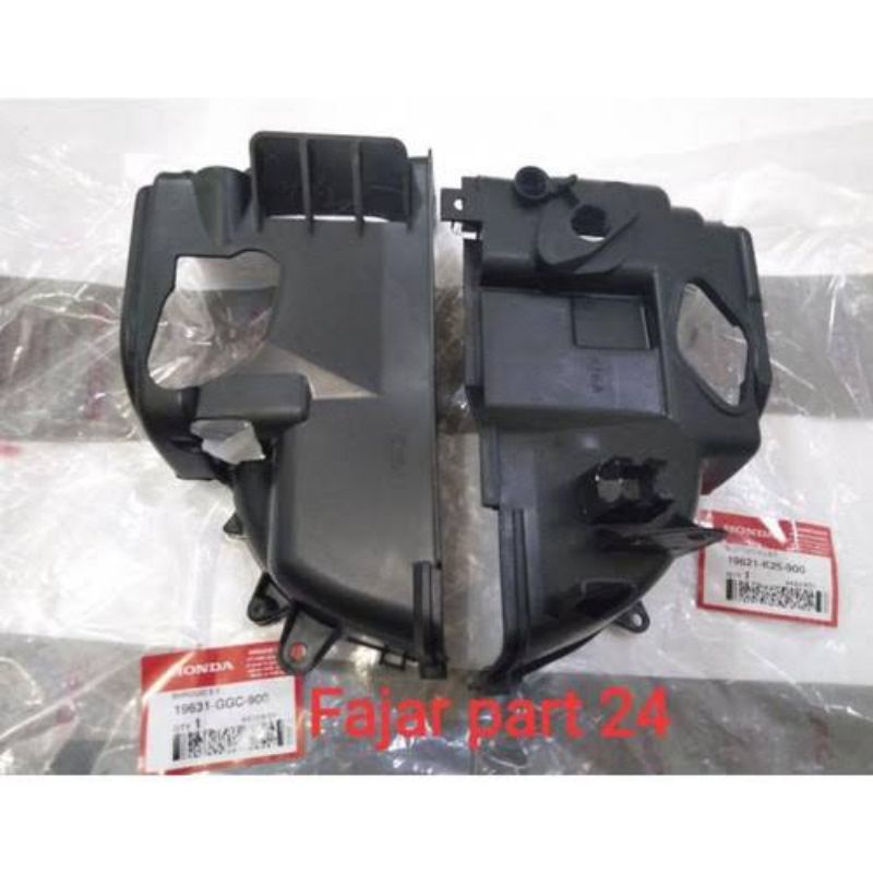 COVER MESIN ATAS BAWAH BEAT FI SCOOPY FI 19621-k25-900  19631-GGC-900