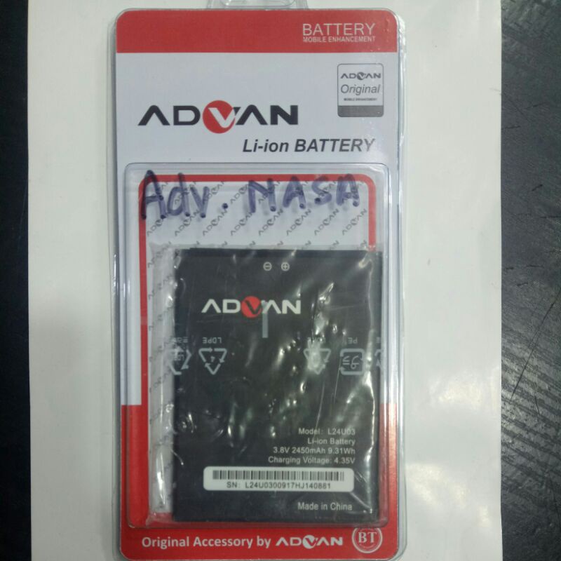 Baterai Advan Nasa / L24U03