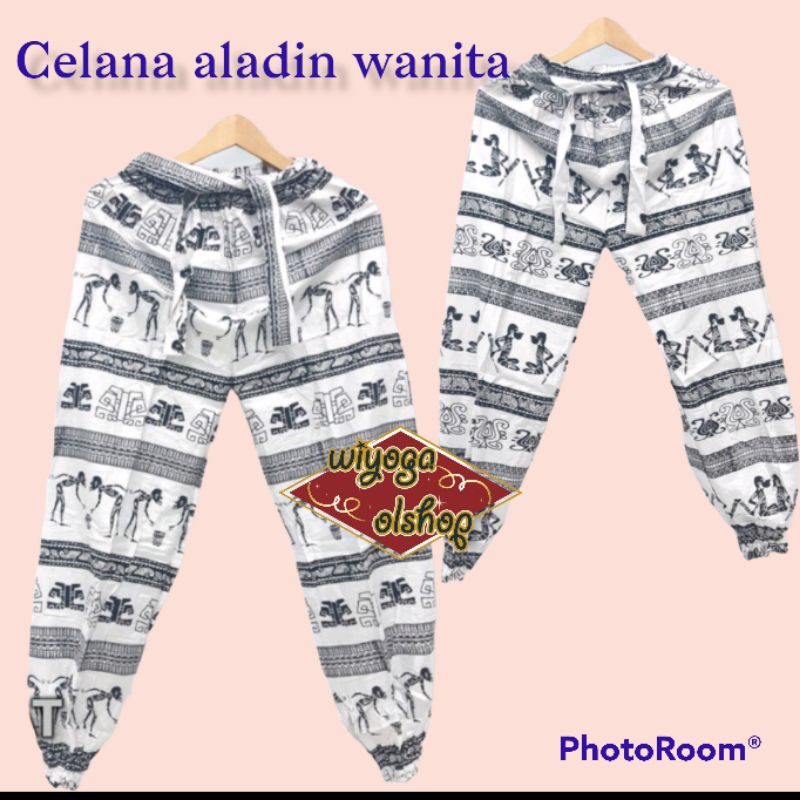 celana aladin wanita batik khas jogja celana rayon panjang