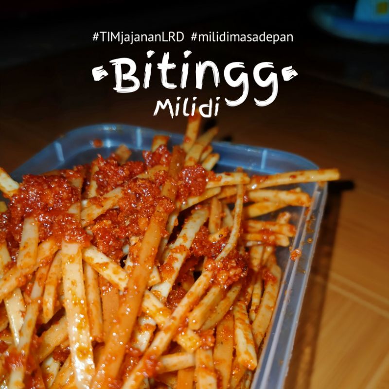 

Biting Milidi Murah Migepeng Pedas Bumbu Basah