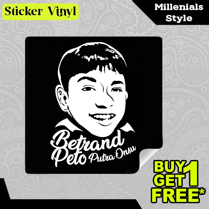 

Stiker Sticker BXB Bento dan Bensu Siluet Artis Terkenal Indonesia Aesthetic Bahan Vinyl Satuan Anti Air