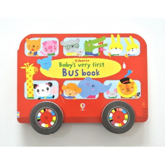 Buku Anak Import / Usborne / Baby's Very First / Bus Book