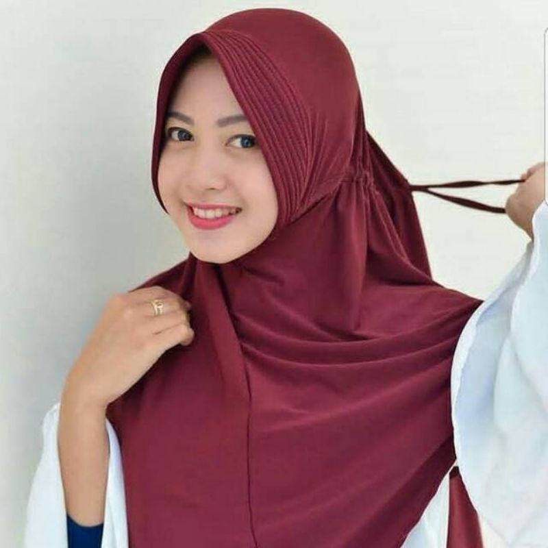 JILBAB INSTAN HAMIDAH /JILBAB INSTAN SERUT HAMIDAH