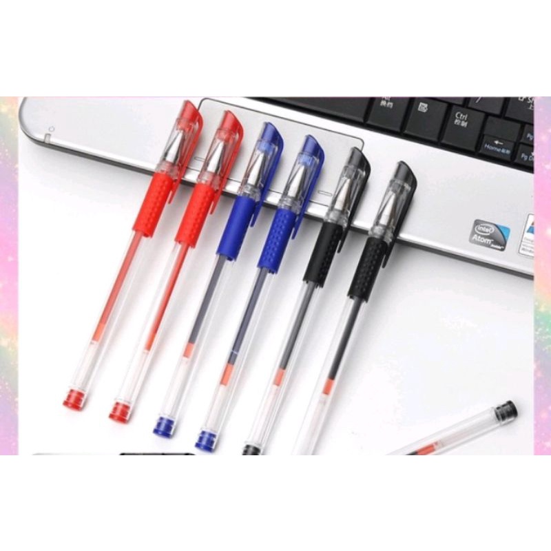 

Pena Gel 0.55mm Standard Pulpen tinta cair Alat Tulis Sekolah Kantor Pen Warna Warni Pena Ujung