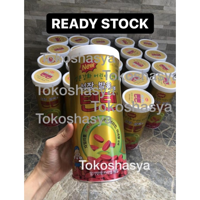 TENTEN CHEWABLE TABLET VITAMIN KOREA 60 PCS NIKI ENHYPEN GROWTH VIT - 60 pcs Lc