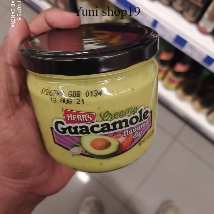 

herrs dip creamy guacamole - herr's guacamole