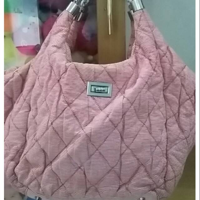TAS PINK RANTAI BESI