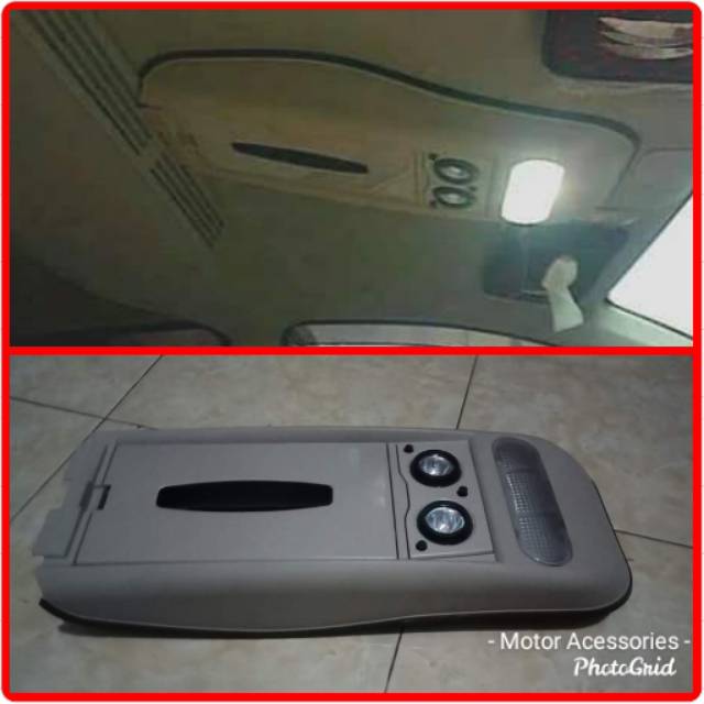Roofconsole Allnew avanza Xenia 2012 Sampai 2018 Tempat Tisu Plafon Allnew avanza 2012 Sampai 2018