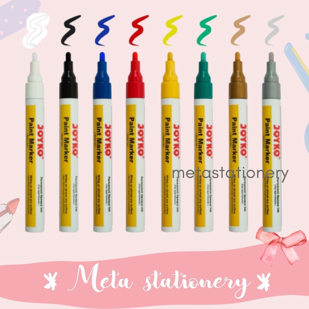 

Paint Marker / Spidol Cat Permanen Joyko PTM