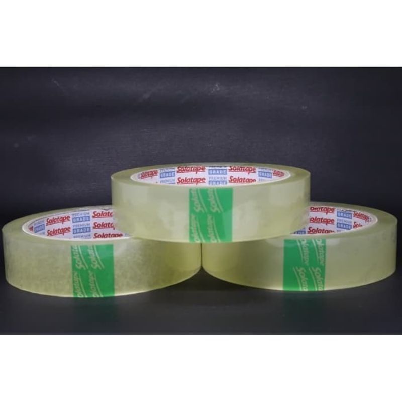

lakban bening 100 yard termurah full kwalitas 24 mm-100 yard