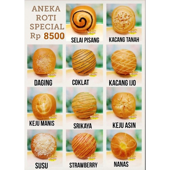 ROTI SPESIAL  WONDER ( OLEH-OLEH KHAS SALATIGA )